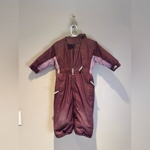 REI Kids Hooded Snowsuit / Bunting - Plum/Lavender - Size 18 Months